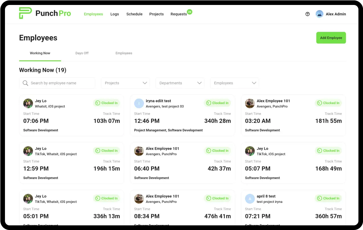 Compliance dashboard